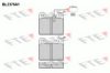 FTE BL2376A1 Brake Pad Set, disc brake